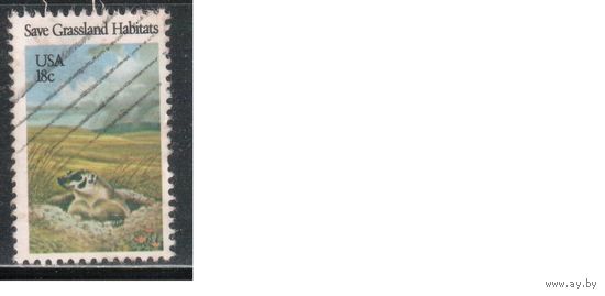 США-1981, (Мих.1494) ,  гаш. , Фауна,