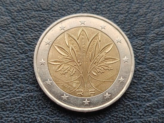 Франция, 2 евро 2022