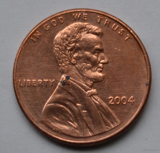США, 1 цент 2004 г.