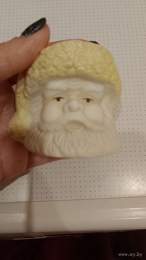 Подсвечник дед мороз, Санта Клаус, новогодний подсвечник со свечей