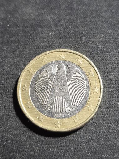 Германия 1 евро 2003 A