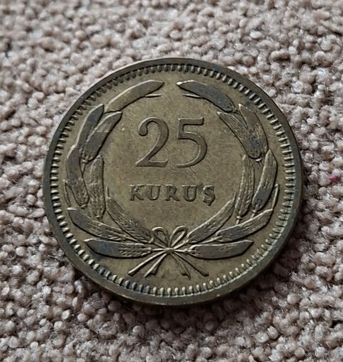 Турция 25 курушей, 1956