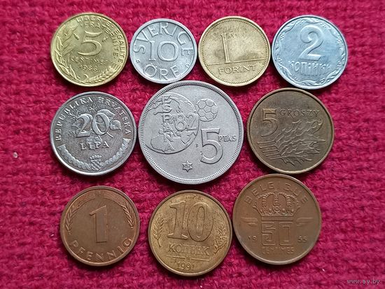 Лот монет Мира