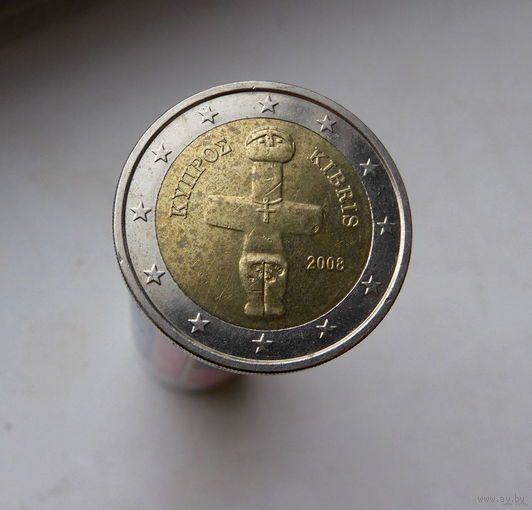 2 евро 2008 Кипр