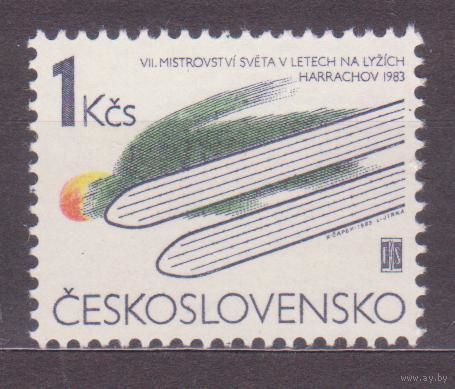 Чехословакия. 1983 г. Чемпионат мира по прыжкам на лыжах 1983 г Спорт **//ДЕК