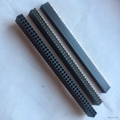 PBD-80 ((цена за 5 штук)) гнездо, разъем штыревой на плату. DS1023-2x40. PBD-2*40. Dupont