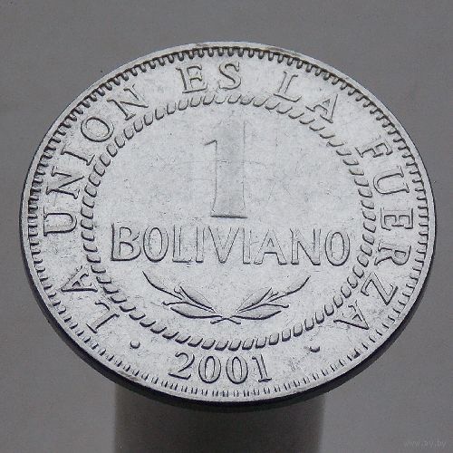 Боливия 1 боливиано 2001