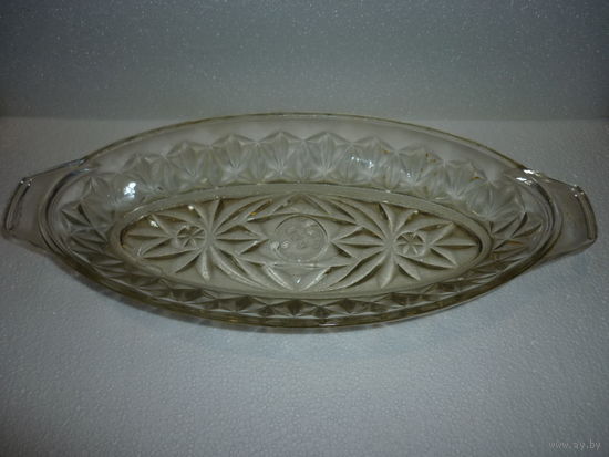 Селёдочница. СССР. Стекло