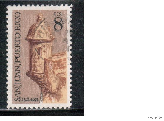США-1971, (Мих.1049) , гаш. , Пуэрто-Рико(одиночка)