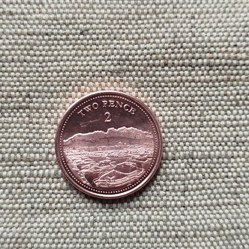 Гибралтар 2 пенс 2020