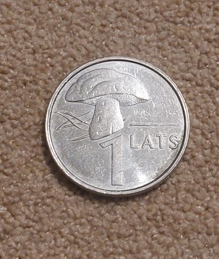 Латвия 1 лат, 2004 Гриб