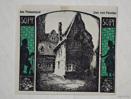 1922 год 50 пфеннигов  Германия