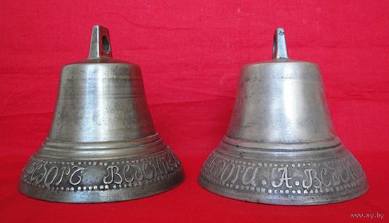 Колокол МАСТЕРЪ ФЕДОРЪ ВЕДЕНIЬЕВЪ 1875/ 1878 г.