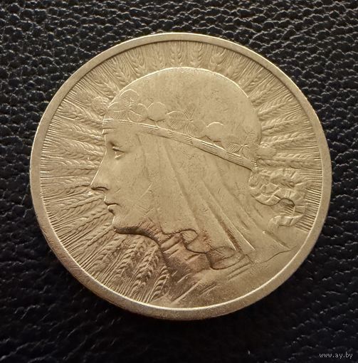 2 злотых 1933 г.  Польша.   Ядвига.  СЕРЕБРО.  1.