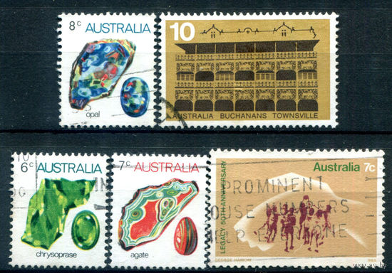 Австралия - 1973г. - марки года - 5 марок - гашёные. #3-WB-85-A-2