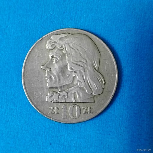 10 злотых(1969г.) Тадеуш Костюшко.Польша.