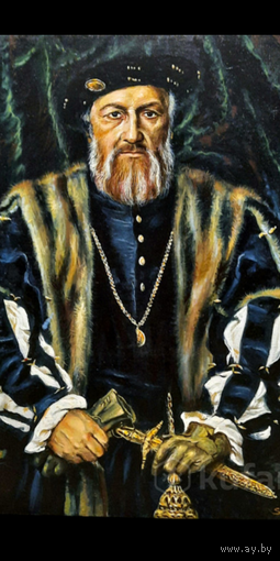 Портрет вельможи. Холст масла. Срочно. 60*48 подпись