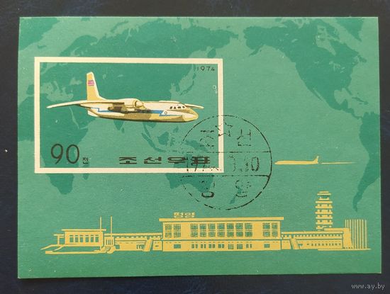 КНДР 1974 История авиаций.