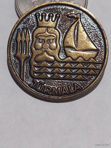 Значок " Юрмала т.м. "