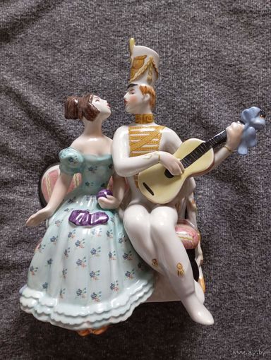 Статуэтка "Гусарская баллада" / " Старинный романс", Киев ЭКХЗ