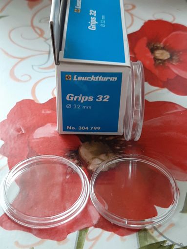 Капсулы для монет Leuchtturm CAPS , Ф32 (10 шт.).