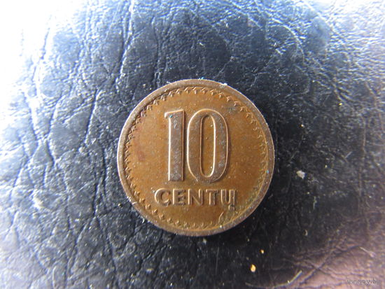 Литва. 10 центов. 1991. С 20 копеек. Распродажа коллекции. Смотрите другие лоты.