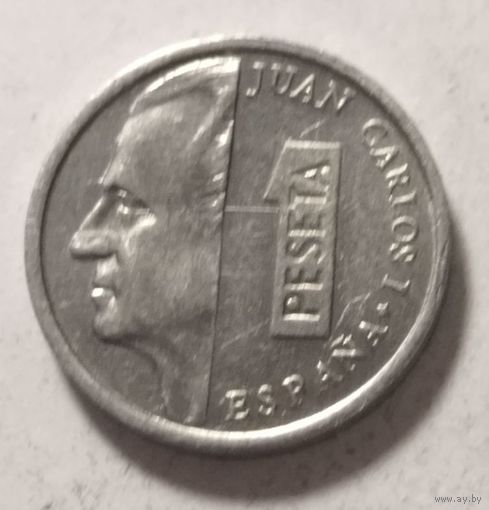 Испания 1 песета 2001