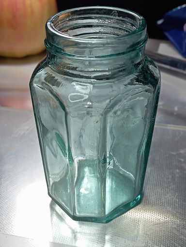 Витражная Аптечная бутылка ( пузырек ) .