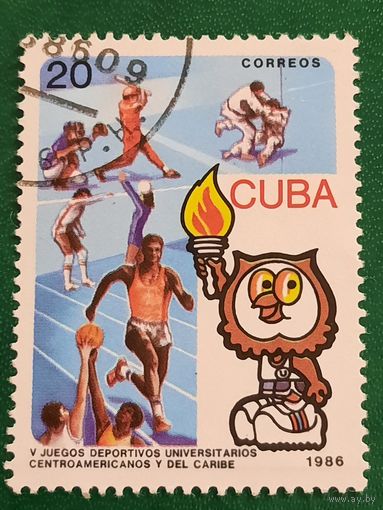 Куба 1986. V juegos deportivos universitarios centroamericanos y del caribe