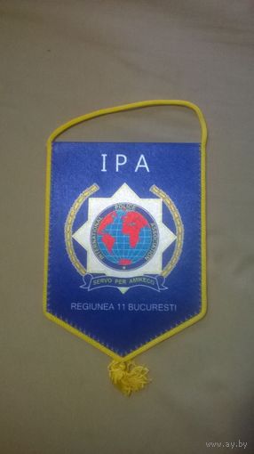 Вымпел Полиция Румынии. IPA (к)