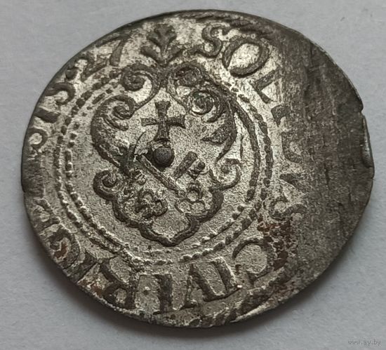 Рыжскi Кiрмаш! Солид 1627, Рига, Густав Адольф. Блеск