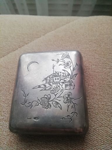 Кошелёк серебро 84 пробы, 19 век. Сохран.