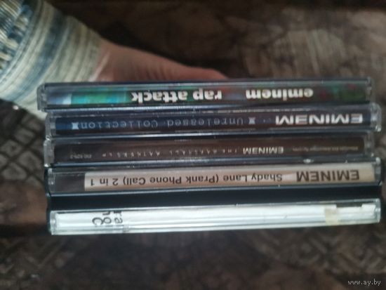 6 pcs audio CDs Albums EMINEM 8р за диск
