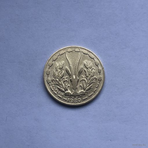 5 франков 1980