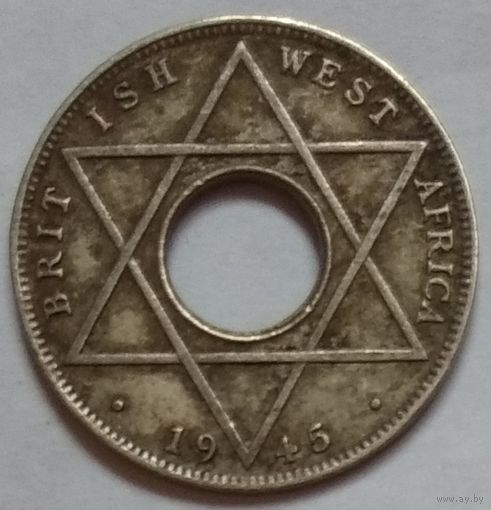Британская Западная Африка 1/10 пенни 1945 г.