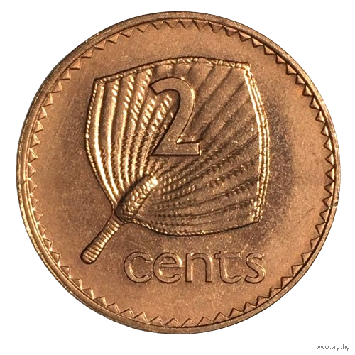 Фиджи 2 цента, 2001 [UNC]