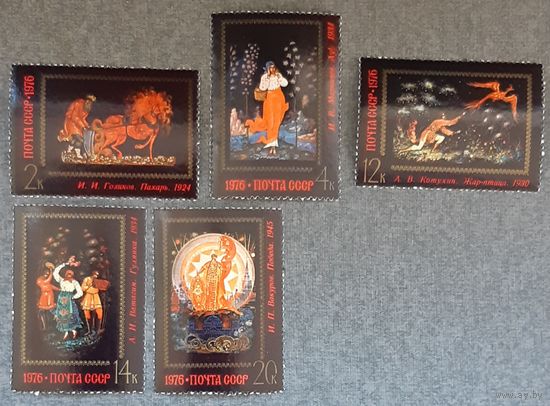 1976 Миниатюры из Палехского художественного музея СССР