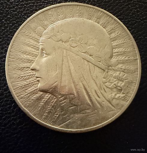 5 злотых 1933 г.  Польша.  Ядвига.  Серебро