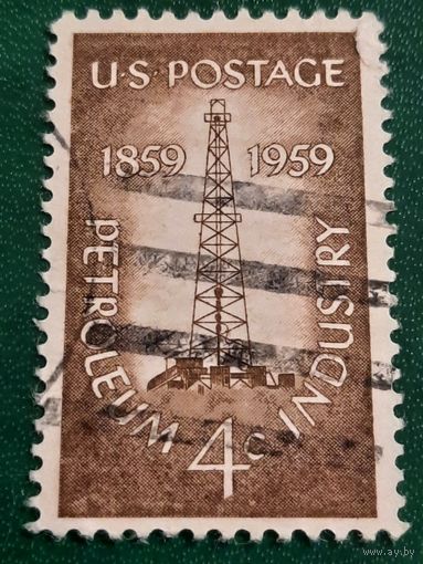 США 1959. 100 летие нефтяной промышленности