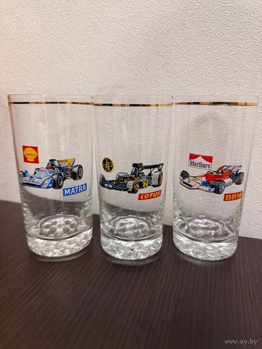 Набор стаканов с тематикой Формула-1