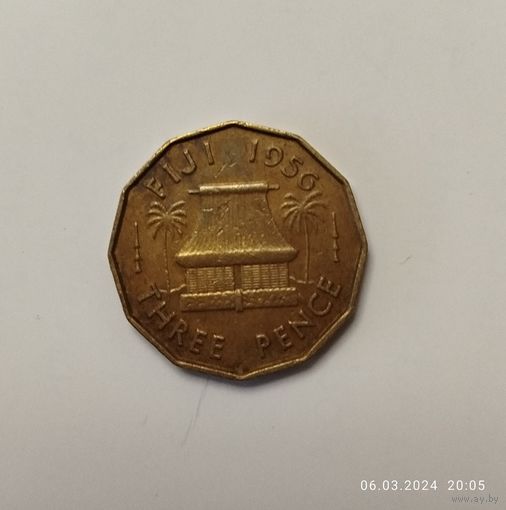 Фиджи 3п 1956