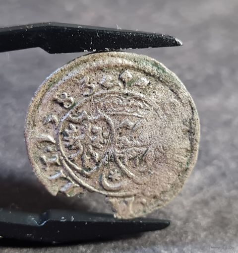 Солид шеляг 1583 года, Стефан Баторий, РЕДКИЙ!
