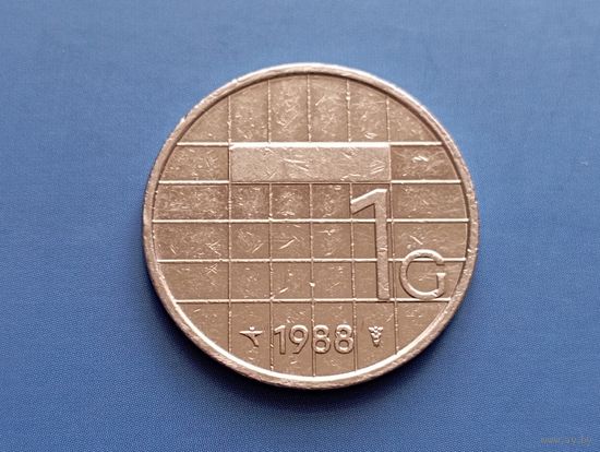 Нидерланды. 1 гульден 1988