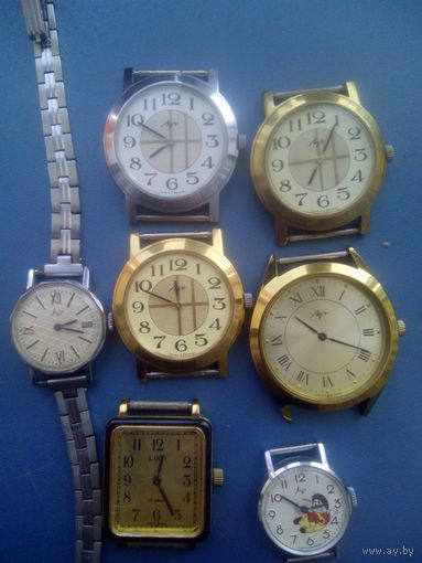 Часы луч механика, не рабочие