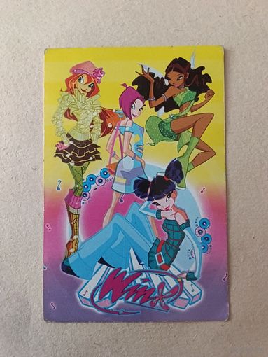 Карманный календарик. Винкс. 2010 год