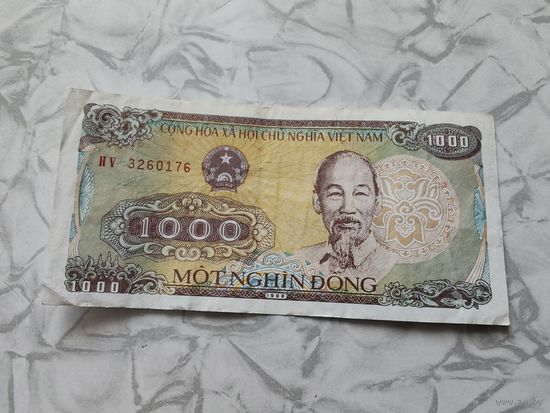 Вьетнам 1000 донг 1988 года