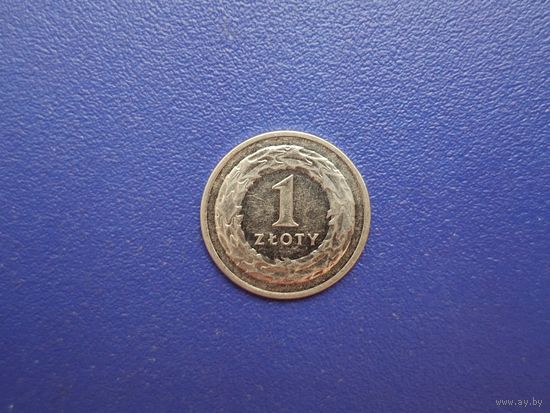 Польша 1 злотый 2025 года