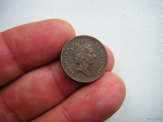 Британия 1 пенни 1987г.
