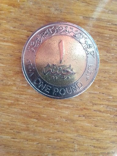 Монеты. Египет 1 фунт.