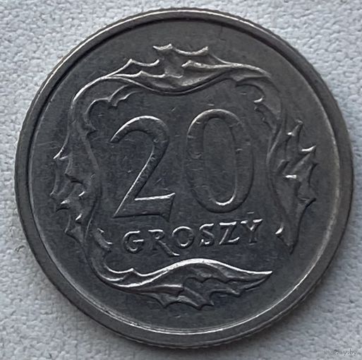 Польша 20 грошей 2000 г.